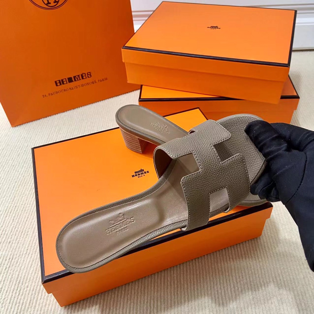 에르메스 올수공 오아시스 슬리퍼 샌들 앱송 18